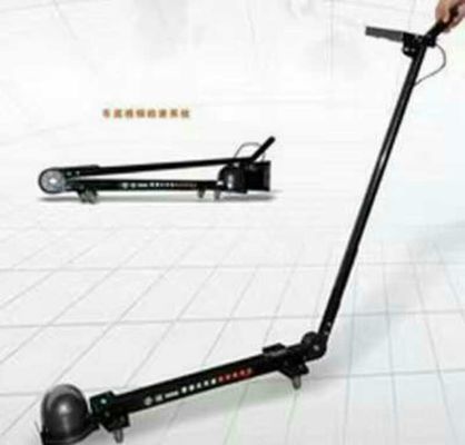 portable security check system to make image acquisition and display for the vehicle chassis