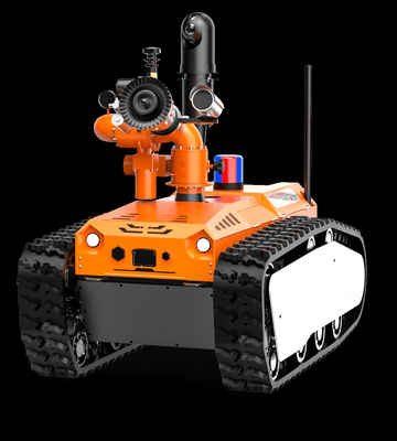 High Performance RXR-M80D Electric Fire Extinguishing Robot Advanced For Emergency Rescue