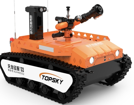 High Power RXR-MC80BD Firefighting And Scouting Robot Medium Sized Explosion-Proof