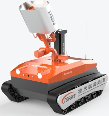 RXR-MC40BD Explosion Proof Firefighting Medium Multiple Bubble And Scouting Robot