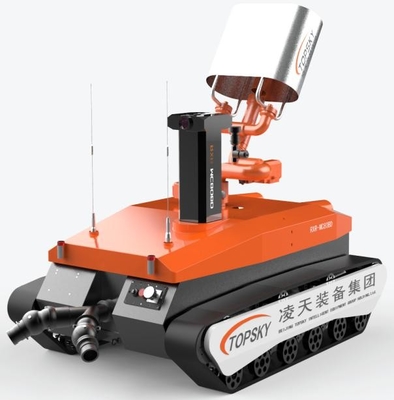 RXR-MC40BD Explosion Proof Firefighting Medium Multiple Bubble And Scouting Robot