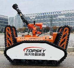 Mining Crawler-Type Mobile Water Spraying Fire Extinguishing System For Quick Response
