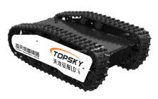 Medium-sized tracked robot chassis