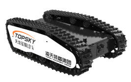 Medium-sized tracked robot chassis