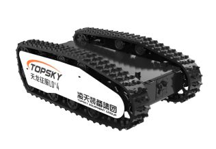 DRAGON-04 Tracked Robot Chassis, 21kg, IP68 Protection