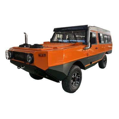 고출력 대형 마력 수륙양용차량 (주행 중 강력한 장애물 통과 능력)