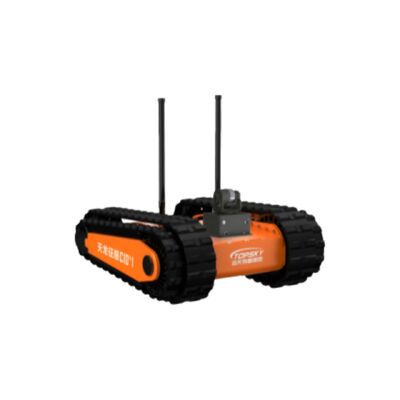 LIDAR 회전 스캐너, IP67 보호 및 위험한 환경에 대한 3D 모델링 기능을 갖춘 소방 정찰 로봇